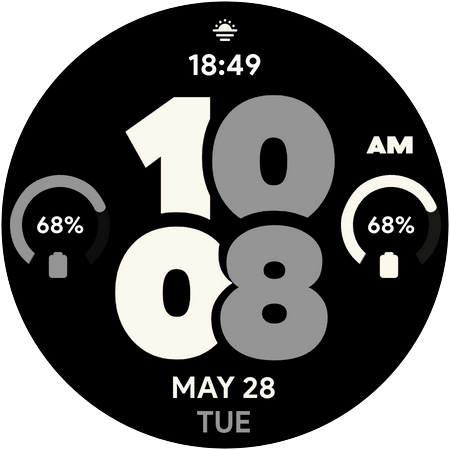 Pixel Pro 2 - Watch face