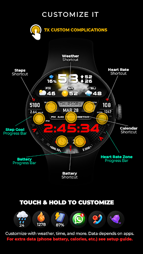 PER27 Digital Watch Face