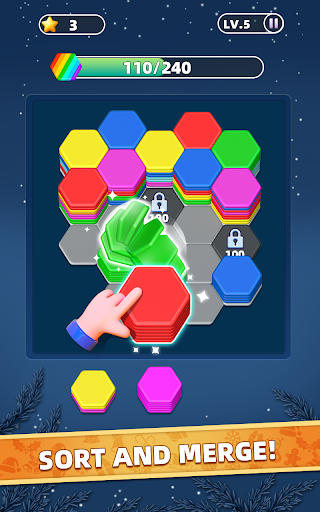 Hexa Master 3D - Color Sort