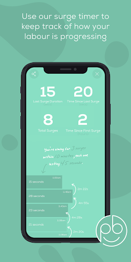 Freya - surge timer for labour