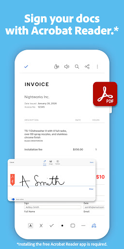 Adobe Scan AI PDF Scanner, OCR
