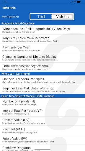 10bii Financial Calculator