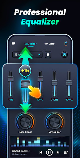 Volume Bass Booster, Equalizer