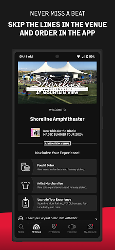 Live Nation At The Concert