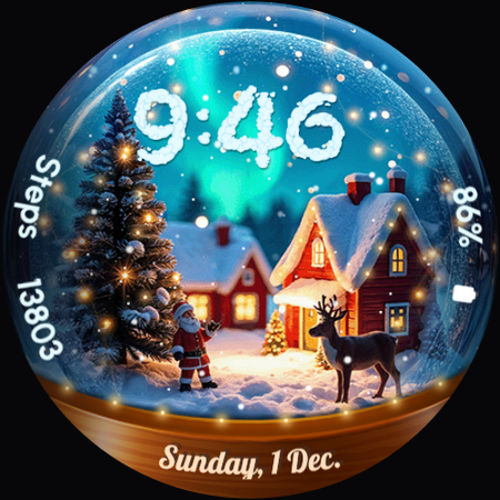 ReS56 - Christmas Snow Globe