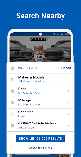 CARFAX - New & Used Cars