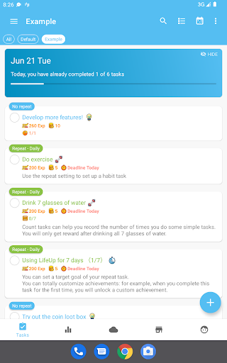 LifeUp: Gamify Tasks & Habits