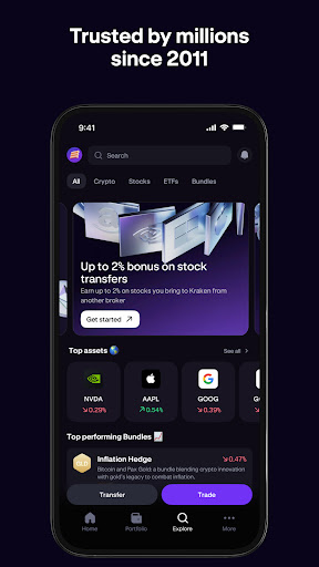 Kraken: Buy Crypto & Stocks