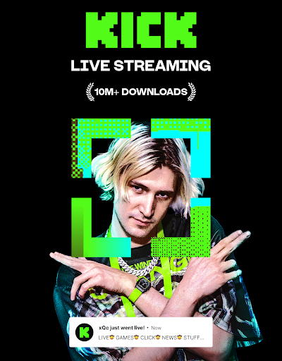 KICK: Live Streaming
