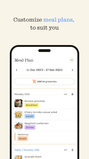 ReciMe: Recipes & Meal Planner