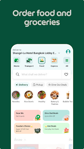 Grab - Taxi & Food Delivery