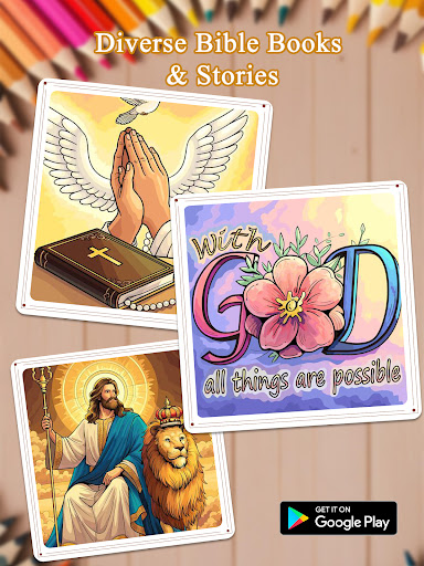 Bible Color Paint By Number