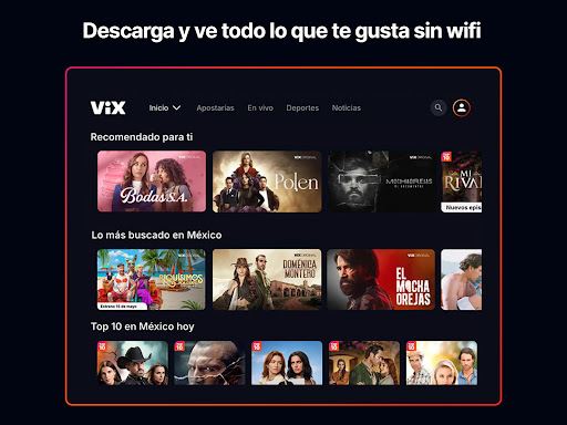 ViX: TV, Deportes y Noticias