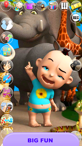 Talking Babsy Baby at the Zoo
