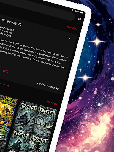 Comic Reader CBR, CBZ & PDF