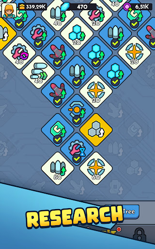Idle Space: Ship Crafting RPG