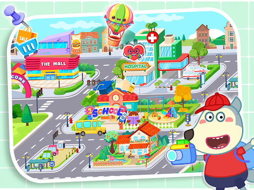 Wolfoo's Town: Dream City Game