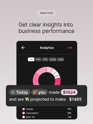GlossGenius: Booking, Payments