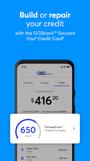 GO2bank: Mobile banking