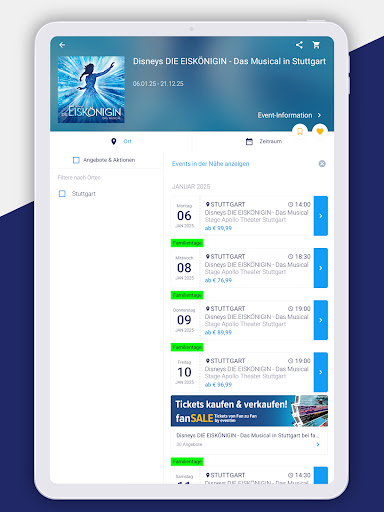 EVENTIM DE: Tickets for Events
