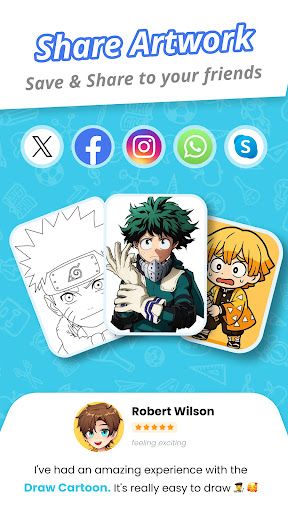 Draw Cartoon - AR Sketch App