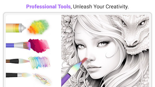 InColor: Coloring & Drawing