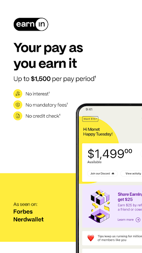 EarnIn: Why Wait for Payday?