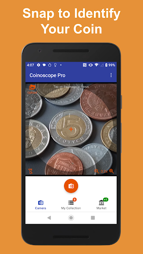 Coinoscope: Coin identifier