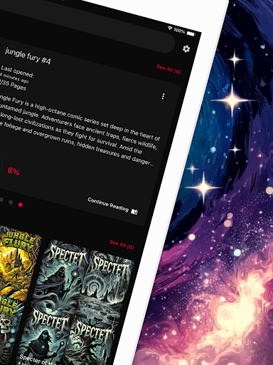 Comic Reader CBR, CBZ & PDF