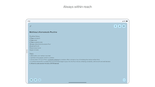 Google Keep - Notes and lists