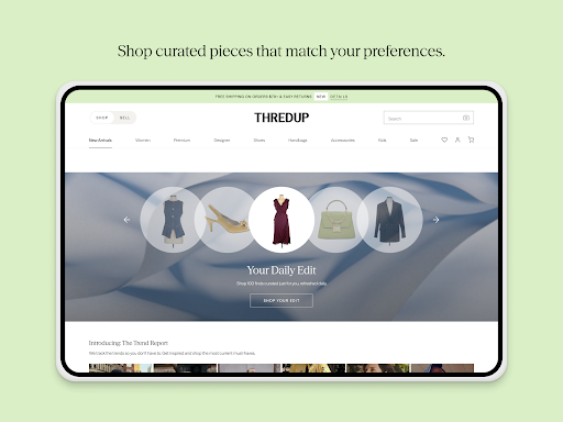 ThredUP: Online Thrift Store