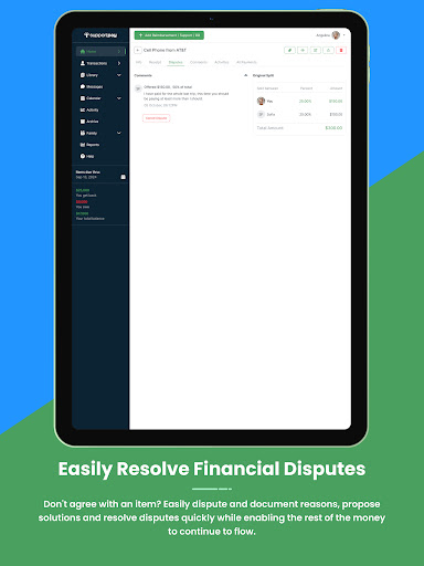 SupportPay: Split Expenses