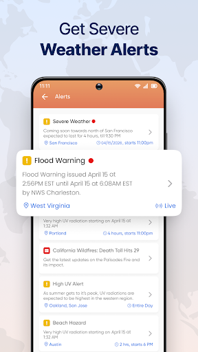 Live Weather Radar Launcher