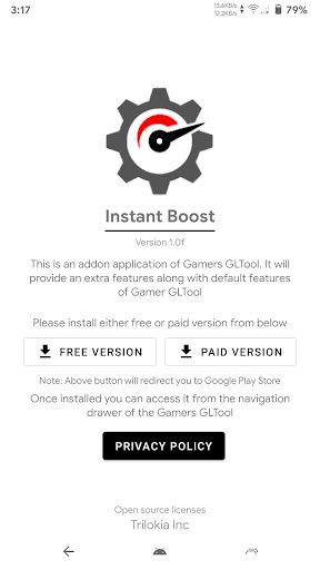 Instant Boost : Addon