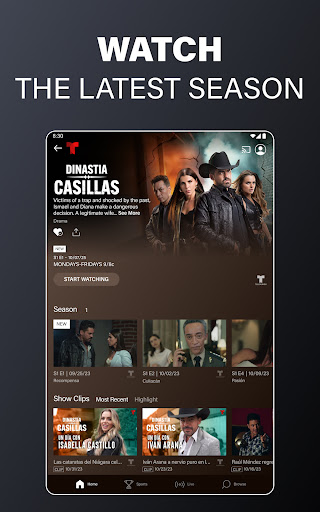 Telemundo: Series y TV en vivo