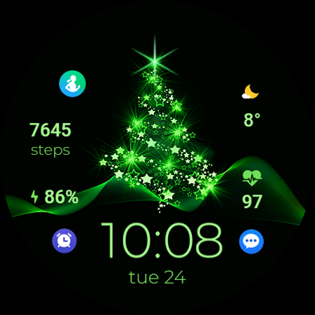 TVV Christmas 2 Watch Face