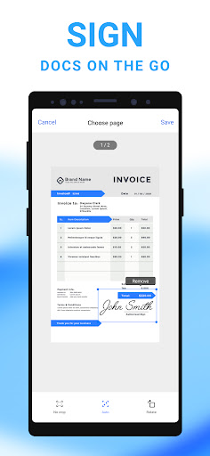 Mobile Scanner App - Scan PDF