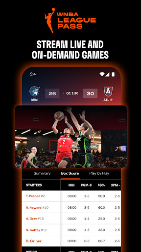 WNBA - Live Games & Scores