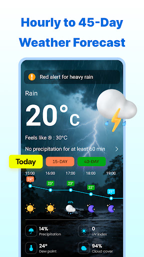 Weather app - Radar & Widget