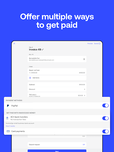 Invoice2go: Easy Invoice Maker