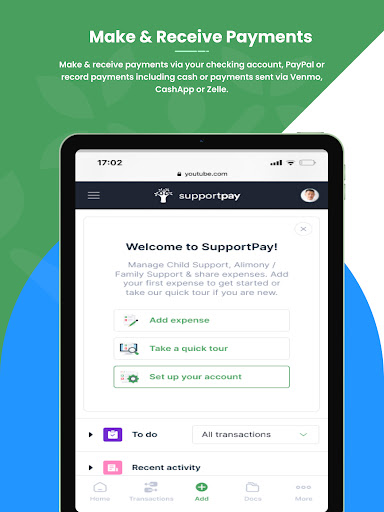 SupportPay: Split Expenses