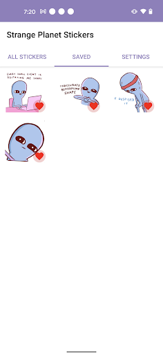 Strange Planet Stickers