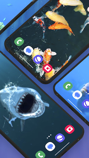3D Fish Tank Live Wallpaper