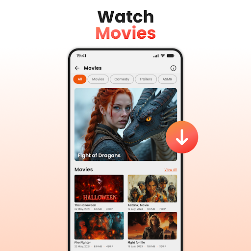 Video Downloader and 4k Player