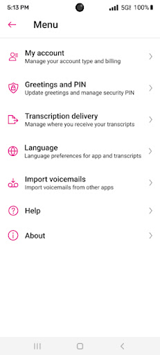 Visual Voicemail