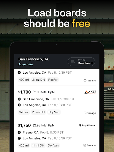 TruckSmarter Free Load Board