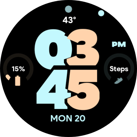 Pixel Pro 2 - Watch face