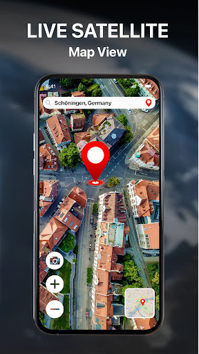 Live Earth Map & GPS Map