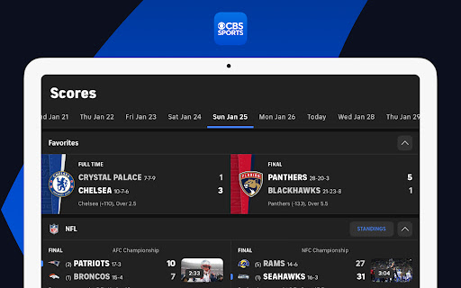 CBS Sports: Live Scores & News