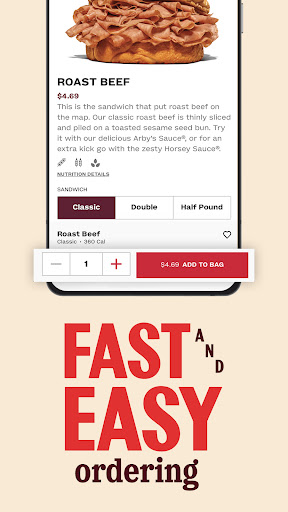Arby's Fast Food Sandwiches